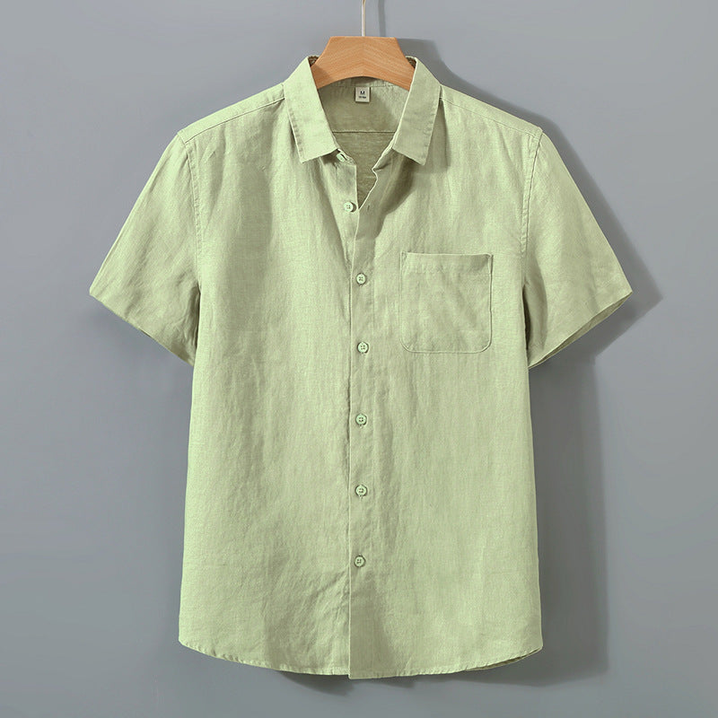 OLD MONEY Legacy Linen Shirts (Shortsleeve)