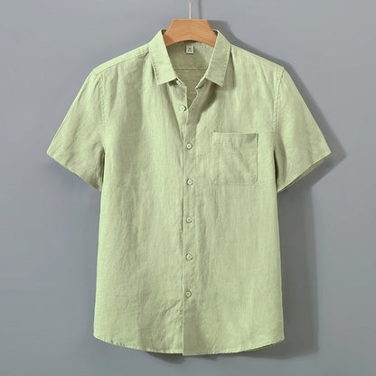 OLD MONEY Legacy Linen Shirts (Shortsleeve)