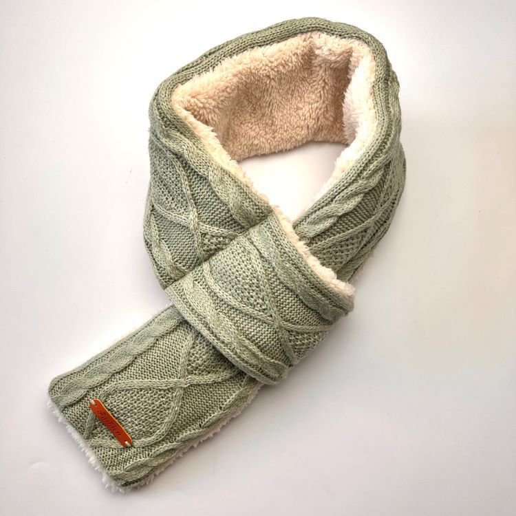 Electric Heating Scarf Knitted Jacquard USB