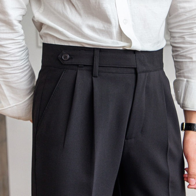 OLD MONEY Heirloom High-Rise Trousers