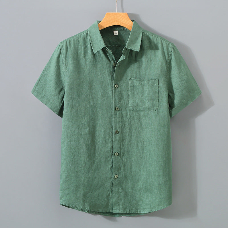 OLD MONEY Legacy Linen Shirts (Shortsleeve)