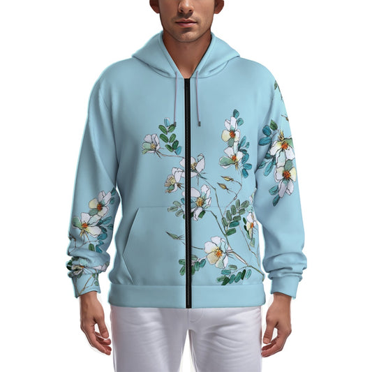 Weftvy Palette Artistic Zip Up Hoodie