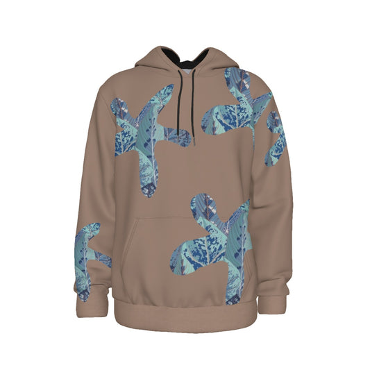 Weftvy Ripped Inspired Pull Over Hoodie