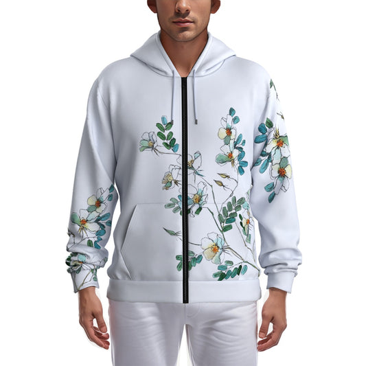 Weftvy Palette Artistic Zip Up Hoodie