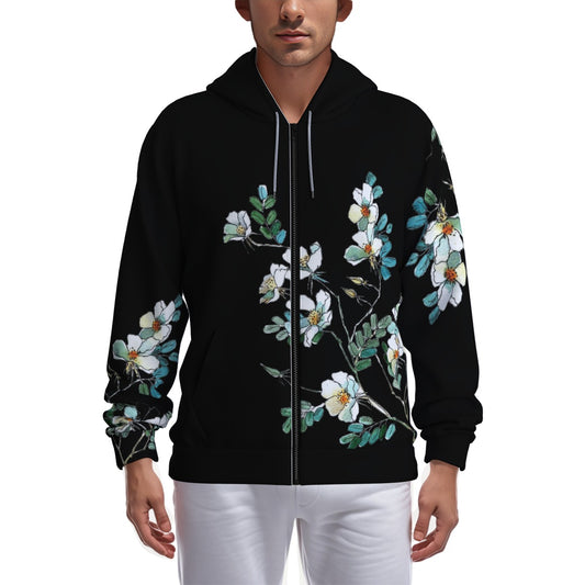 Weftvy Palette Artistic Zip Up Hoodie