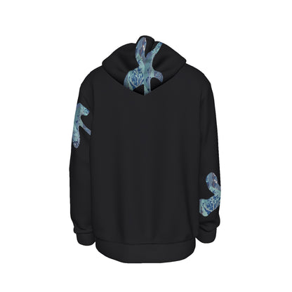 Weftvy Ripped Inspired Pull Over Hoodie