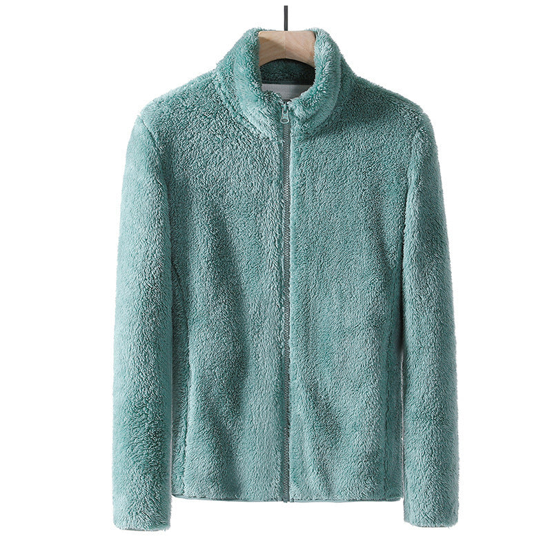 PLUSH FLEECE TEDDY JACKET