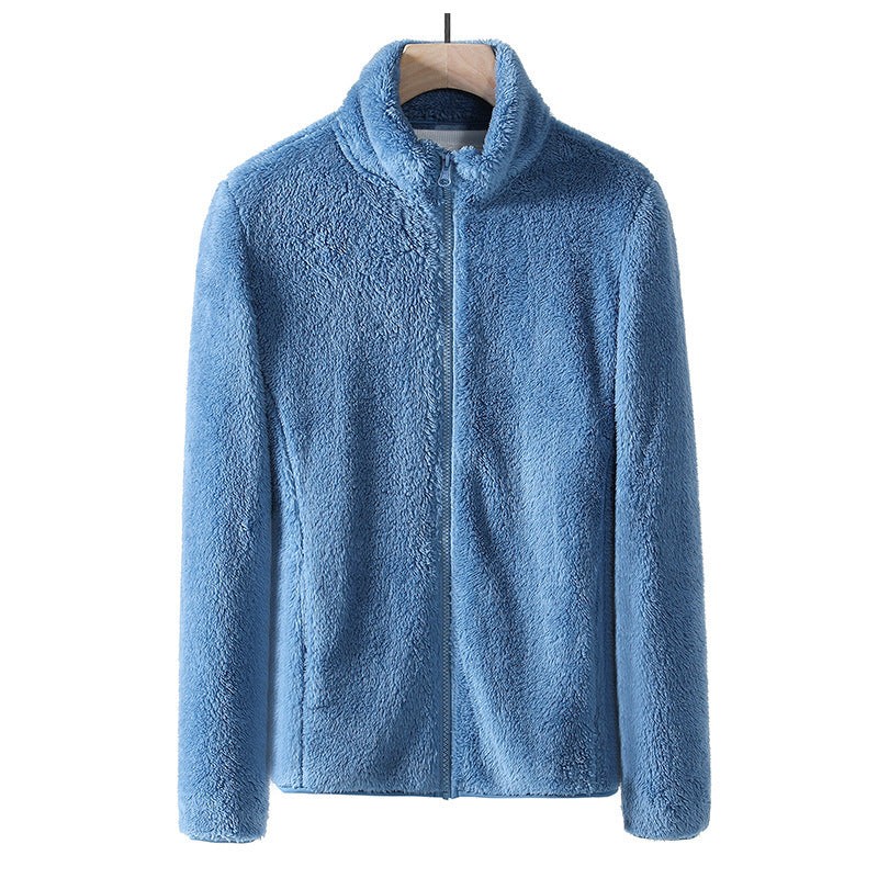 PLUSH FLEECE TEDDY JACKET