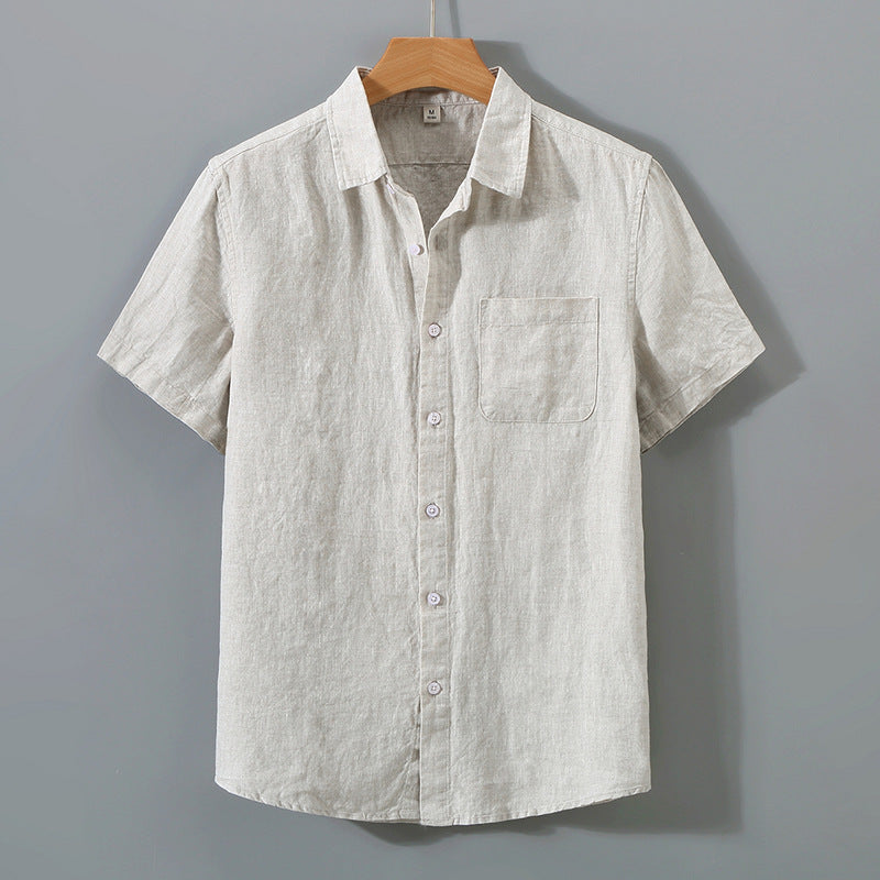 OLD MONEY Legacy Linen Shirts (Shortsleeve)