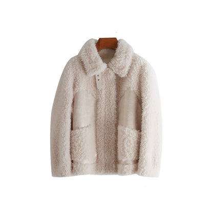 Women's Sheep Shearling Teddy Jacket