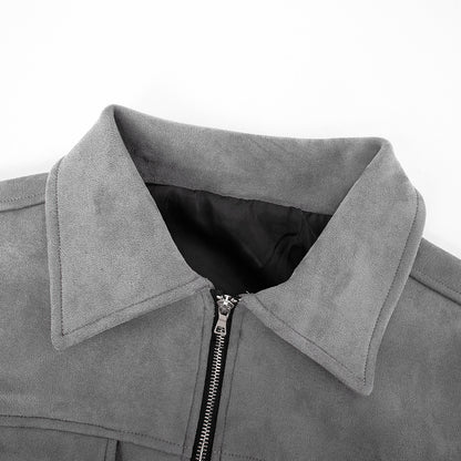 MENS FAUX SUEDE JACKET