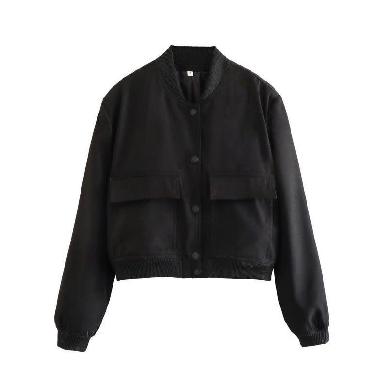 Women's bomber varsity jacket