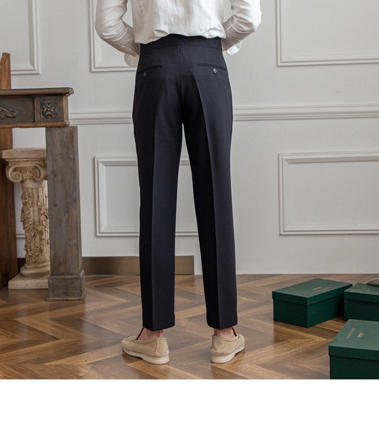 OLD MONEY Heirloom High-Rise Trousers