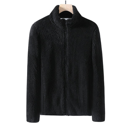 PLUSH FLEECE TEDDY JACKET