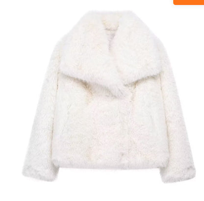 FAUX FUR COAT