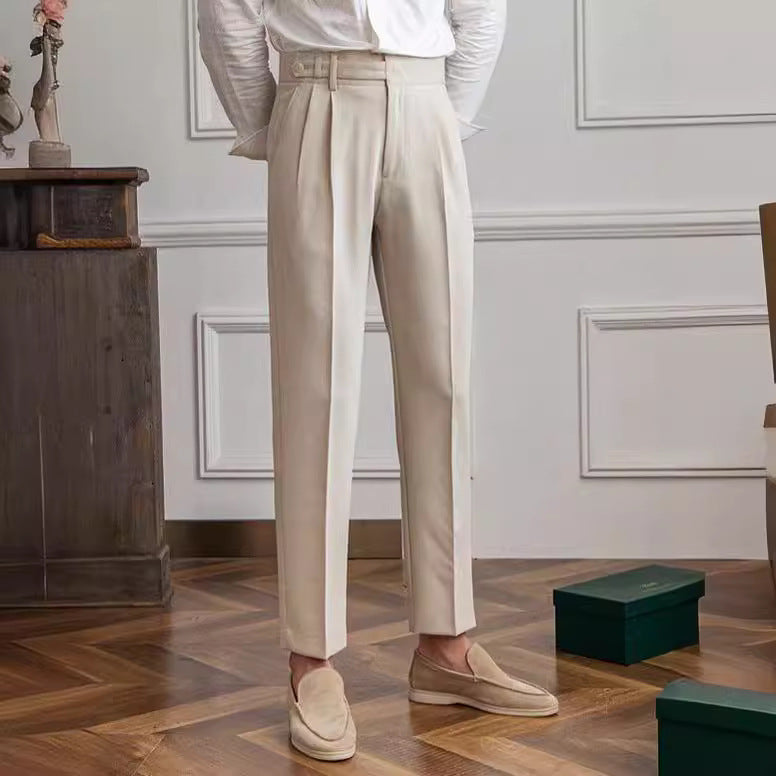 OLD MONEY Heirloom High-Rise Trousers