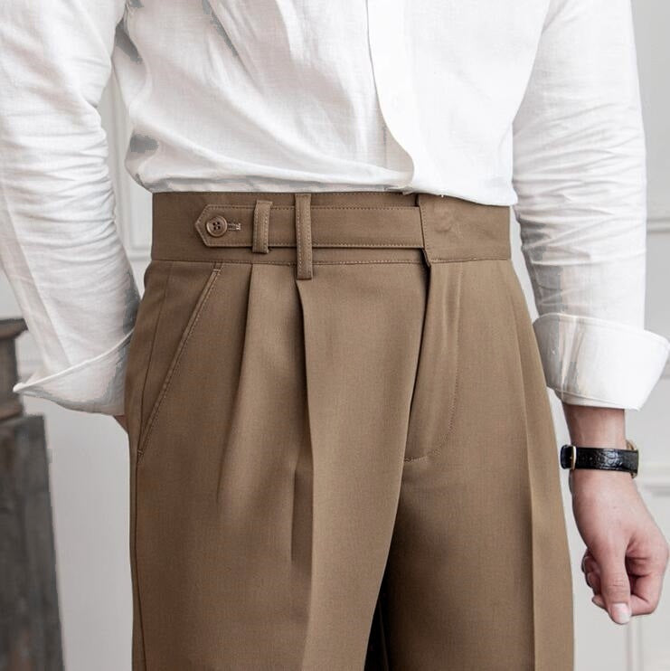 OLD MONEY Heirloom High-Rise Trousers