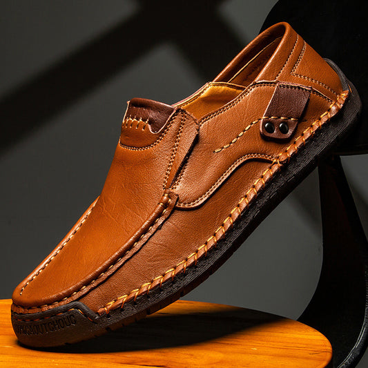 LEATHER BOOT LOAFERS