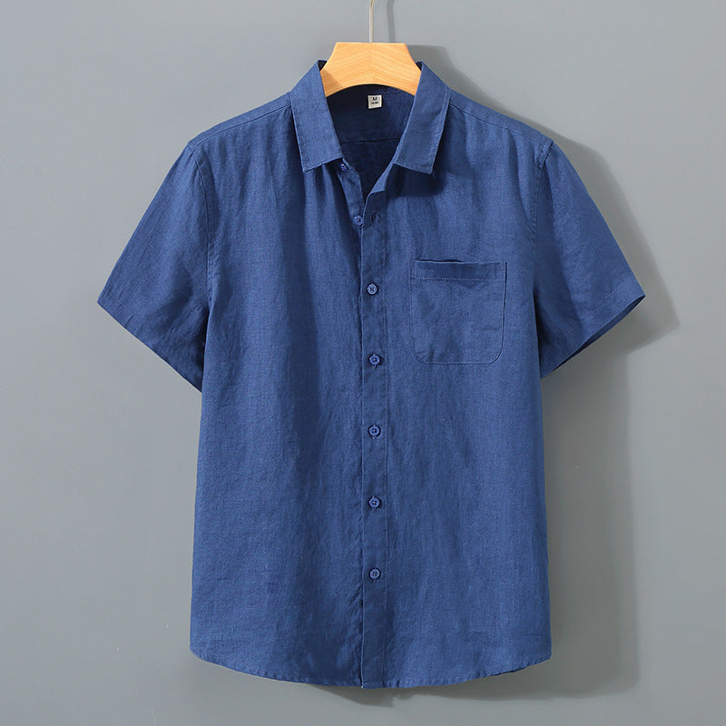 OLD MONEY Legacy Linen Shirts (Shortsleeve)