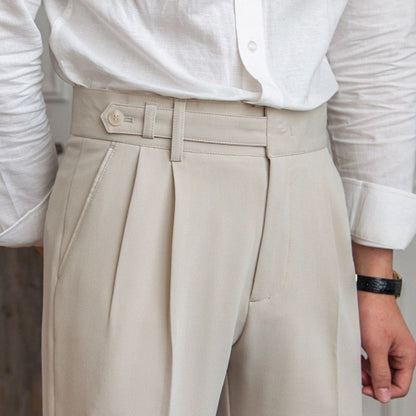 OLD MONEY Heirloom High-Rise Trousers