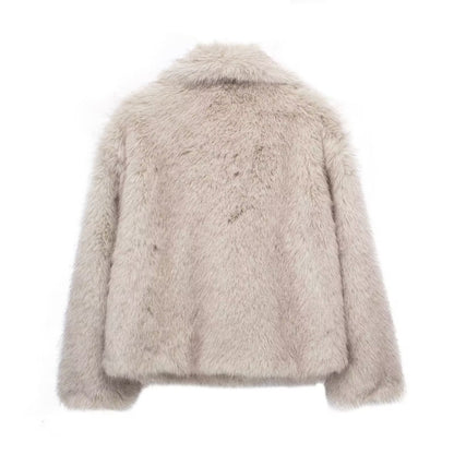 FAUX FUR COAT