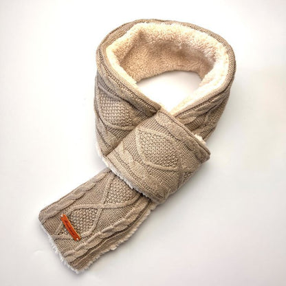 Electric Heating Scarf Knitted Jacquard USB