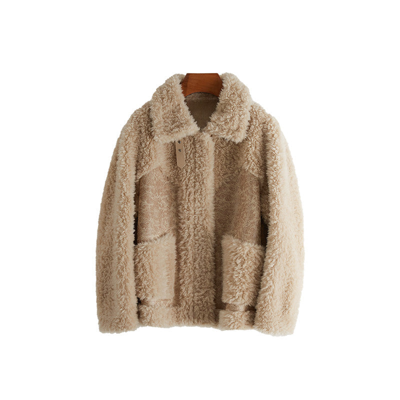 Women's Sheep Shearling Teddy Jacket