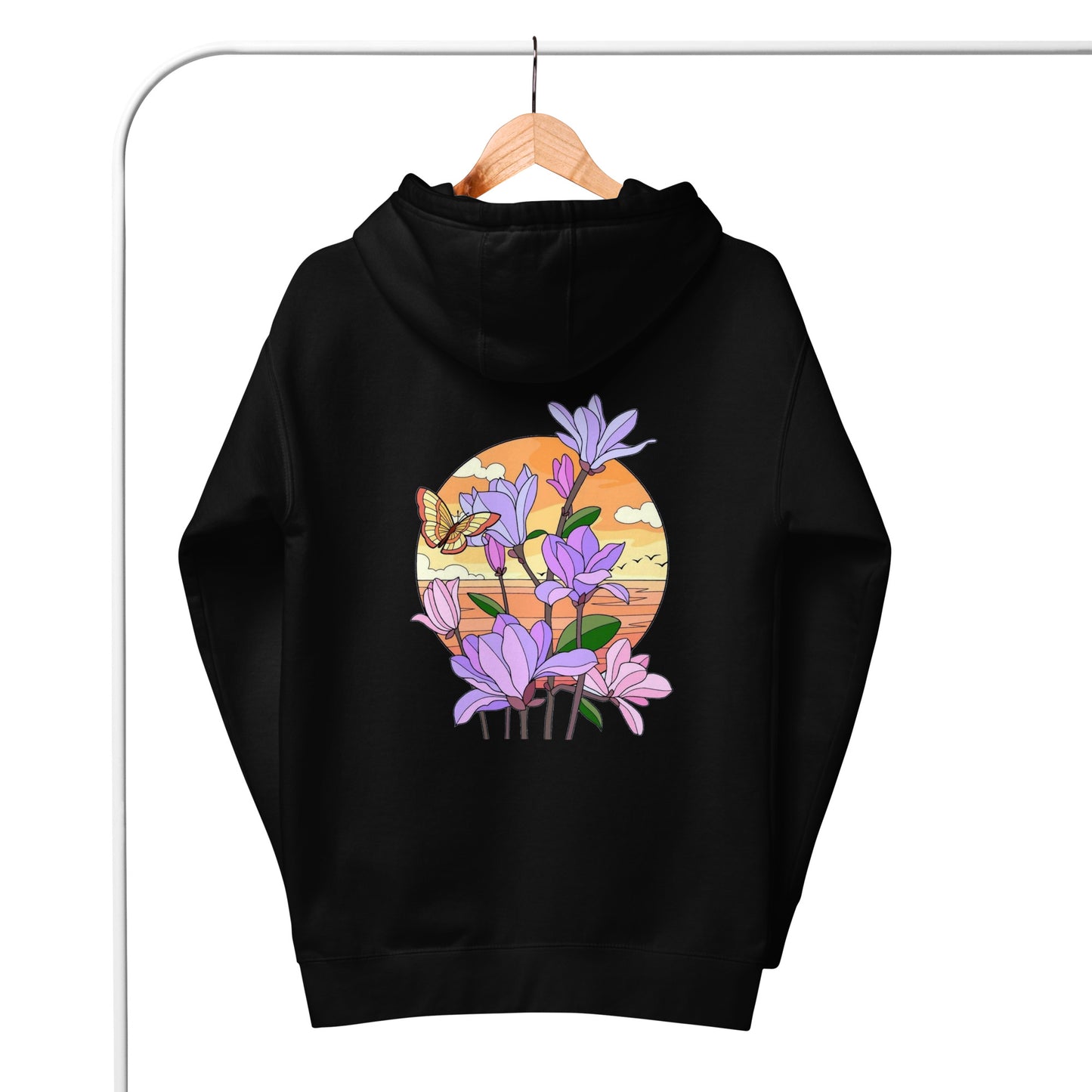 Weftvy Premium Nature Inspired Pull Over Hoodie