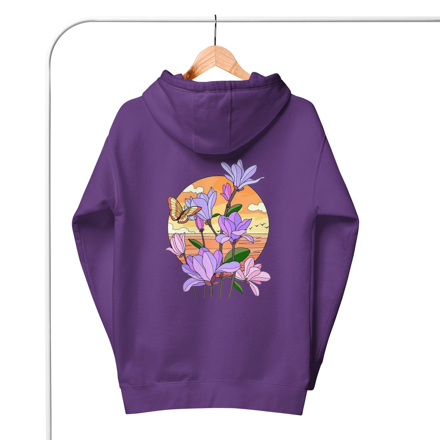 Weftvy Premium Nature Inspired Pull Over Hoodie